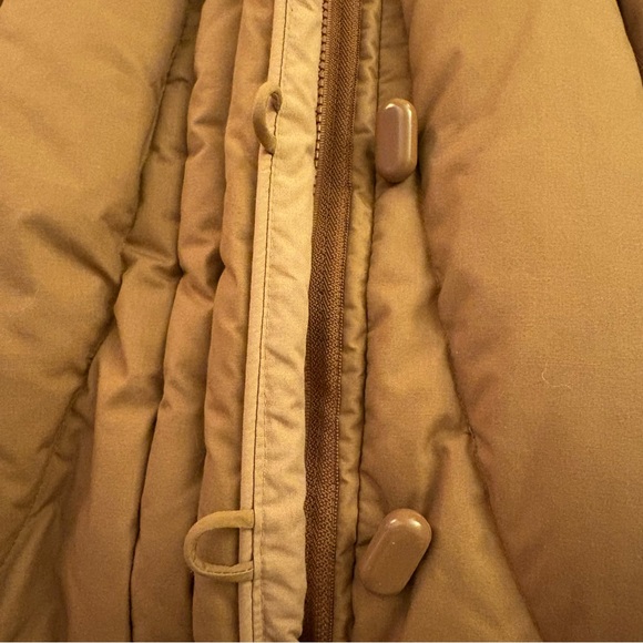 VINTAGE Mauve Duck Down Puffer Coat size S - Picture 13 of 16